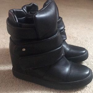 Black wedge Sneakers